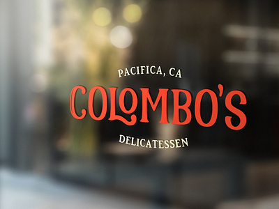 Colombo's Delicatessen Visual Identity