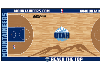 Utah Mountaineers Court Design