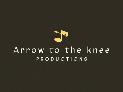 Arrow to the Knee Productions Logo