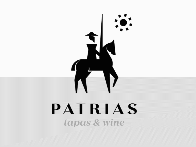 Patrias Restaurant animation 2d branding design digital icon logo minimal