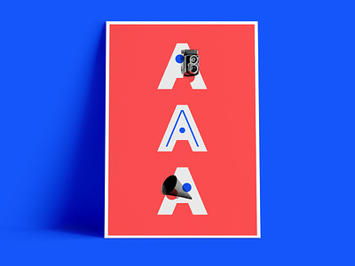 Ad Poster branding design digital logo minimal photography poster vector