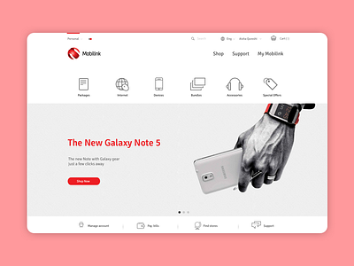 Mobilink jazz mobilink telecom ui ux website