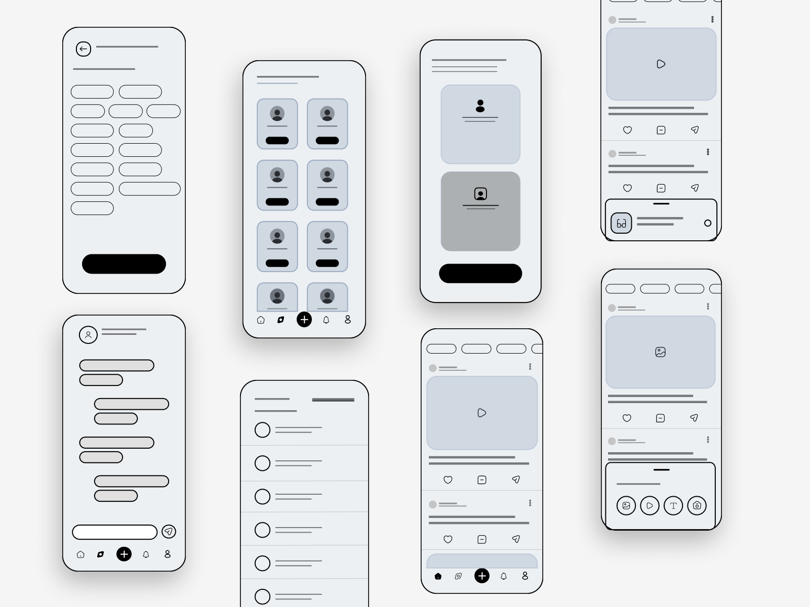 Wireframes 📝 by Vatsalay Khobragade on Dribbble