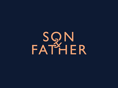 Son & Father | logo design ampersand craftmanship english fashion logotype sans serif sartorial type wordmark