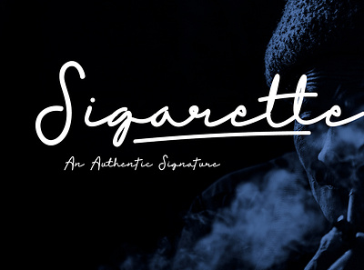 Sigarette Font display font font handwritten font script font signature font typography