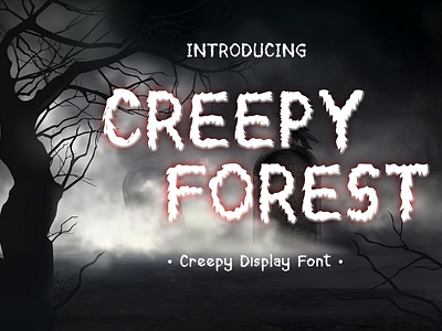 Creepy Forest Font