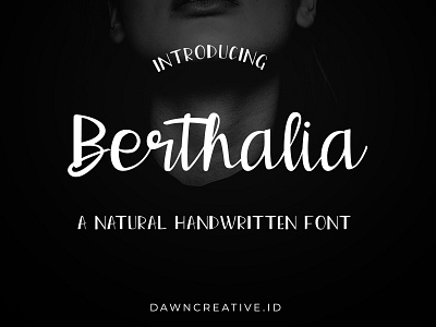 Berthalia script