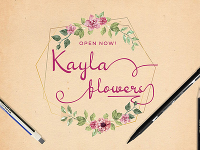Kayla Flower Shop (design concept)