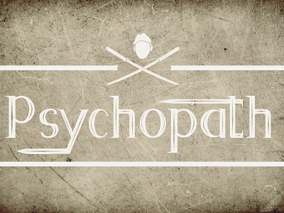 Psycopath Display Font display font fontself illustration typography vector
