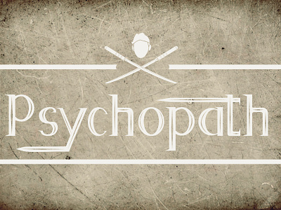 Psycopath Display Font