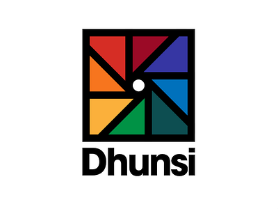 Dhunsi Photography logo branding color logo photography