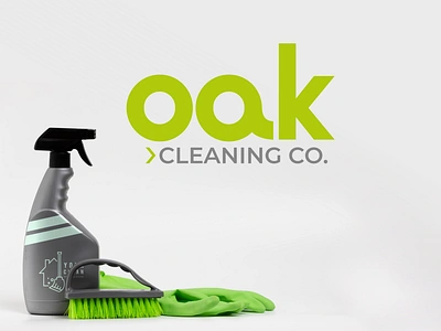 Oak Cleaning Co. animation app branding design icon illustration logo ui ux vector