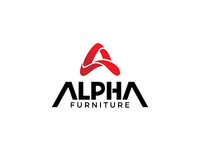 Alpha Furniture Logo animation app branding design icon illustration logo ui ux vector