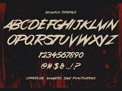 Skumfuk Typeface