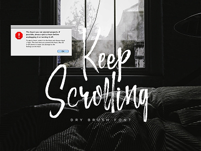 Keep Scrolling : Handwritten Font branding download fashion font fonts logo social media typeface typography