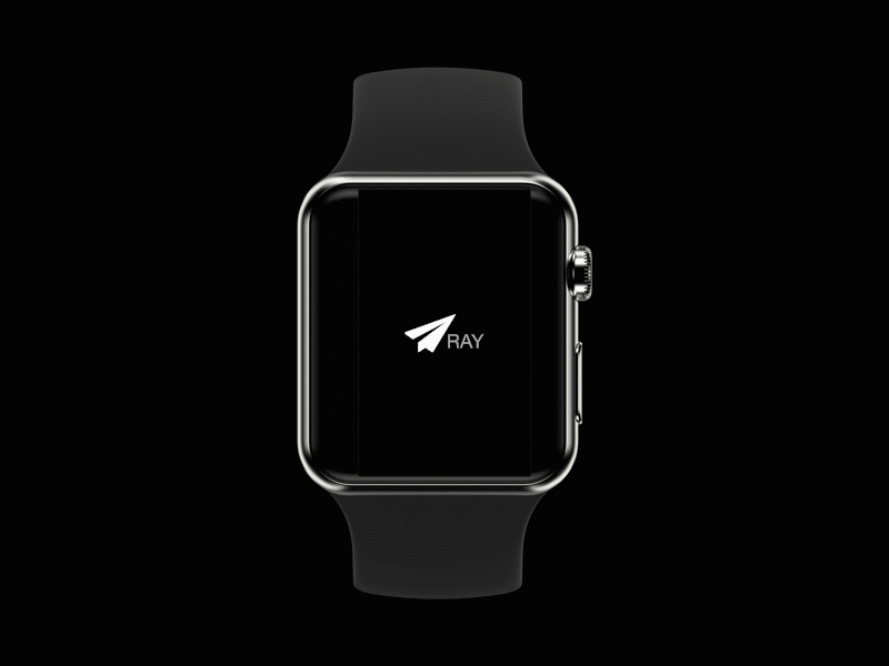 Ray - Payment Transfer Smart Watch App animation design illustration interaction animation smartwatch ui ux xddailychallenge