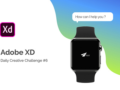 Ray - Voice Enabled Payment App for Smartwatch animation branding design illustration interaction animation logo typography ui ux xd xddailychallenge