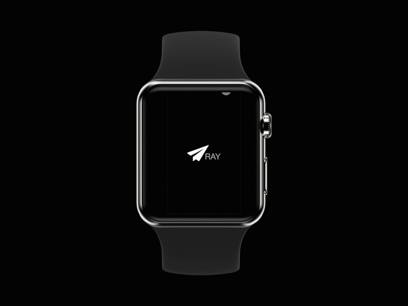 Ray - Voice Enabled Payment App for Smart Watch animation branding interaction animation logo ui ux xd xddailychallenge
