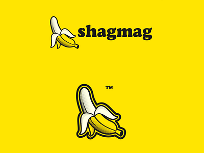 Shagmag branding illustration logo