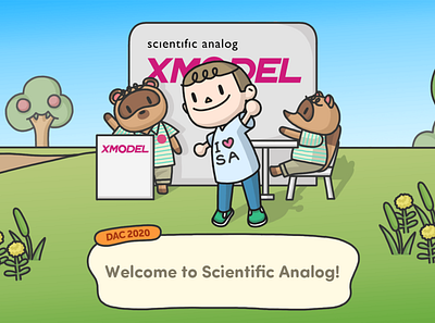 WELCOME adobe animal animalcrossing design illustration pandemic photoshop scianalog scientificanalog virtual xmodel zoom