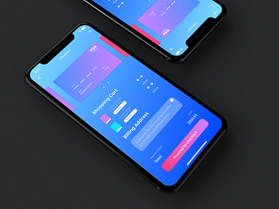 Credit Card Checkout Screen app design ui