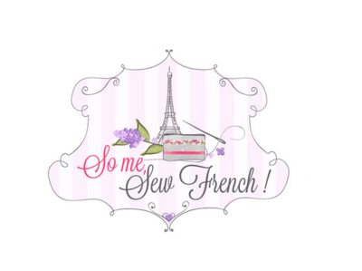 So Me, Sew French ! design fashion feminine logo illustration illustrator logo