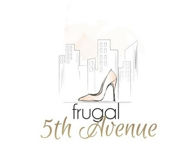 Frugal 5th Avenue design fashion feminine logo illustration illustrator logo