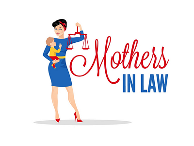 Mothers in law beautiful girl design feminine logo girl illustration illustrator logo portrait illustration