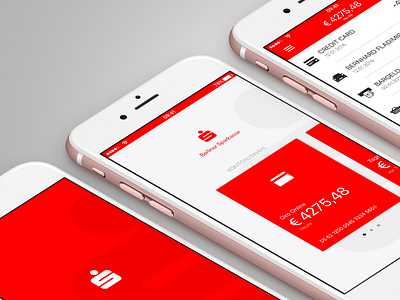 Redesign Mobile Banking iOS App ios ui ux visual design