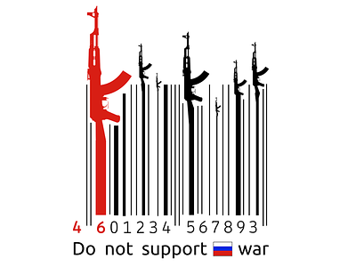 Do Not Sponsor War antiwar print russia sticker ukraine