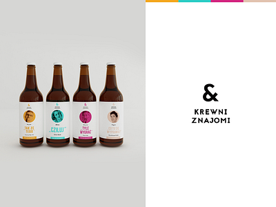 Craft brewery packaging & logo design branding design flat logo minimal typography vector