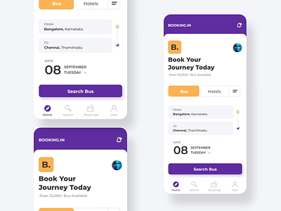 Booking App UI