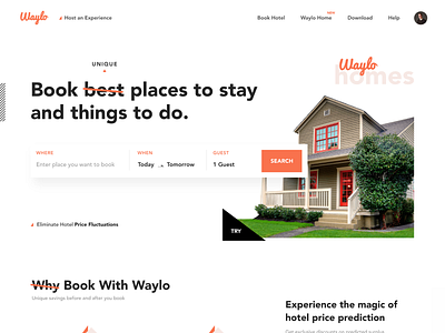 Waylo Hotel Booking Website