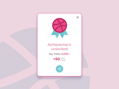 Hello, Dribbble/ DailyUI 016