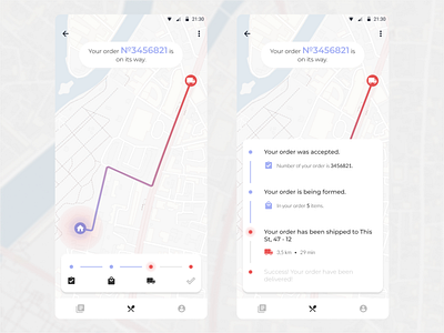 DailyUI 020 - Location Tracker dailyui design location tracker mobile app design