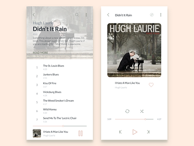 DailyUI 009 - Music Player