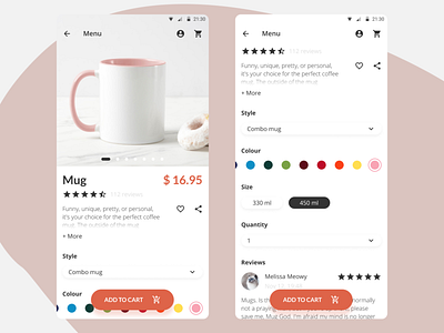 DailyUI 033 - Customize Product customize product dailyui design mobile app design