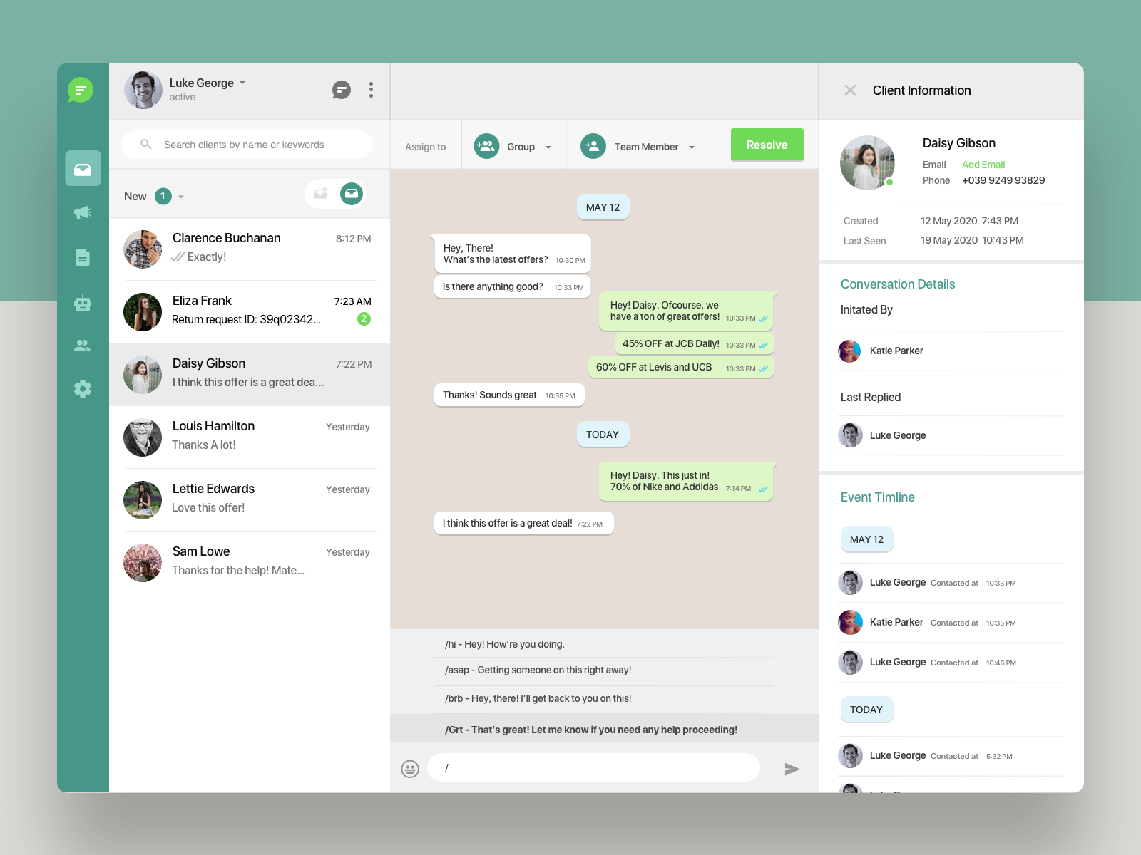 Live Chat Software for WhatsApp by Peter Jouret for JDSolutions on Dribbble
