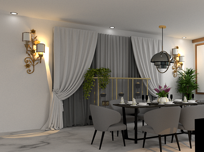 Living Room branding dark design illustration interior textures vector