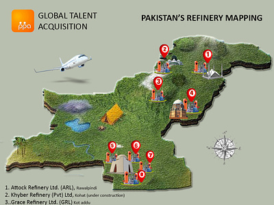 Pakistan's refinery mapping