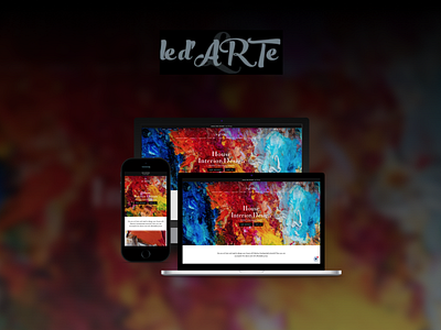 Le d' ARTe design designs ecommerce website design ui ui design ux ux ui ux design web web concept web design website website concept website design websites