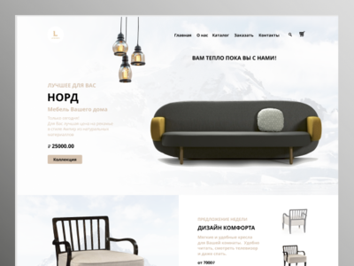 Project Online furniture store branding design desing logo style ux web web design for irish pub web desing