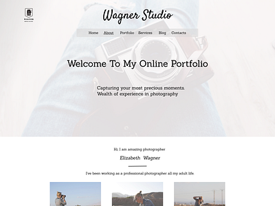 Project Photo studio branding design desing logo style ux web web desing