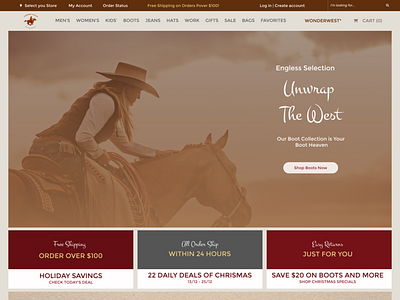 Project Cowboy Boots branding design desing logo style ux web web desing