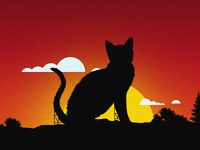 Gato cat gato illustration noise osborne spain spanish texture toro vector
