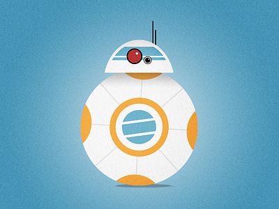 BB-8 bb8 droid noise star wars texture vector