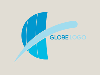 Globe Logo adobe bear behance blue branding design designer graphic graphic design graphicdesigner icon illustraor illustrations logo logodesigner logos photoshop simple vector © merix yudantia