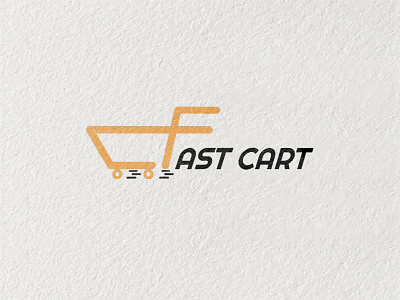 Fast Cart Logo branding cart design fast graphic grid illustration letter logo logo inspiration my type © merix yudantia