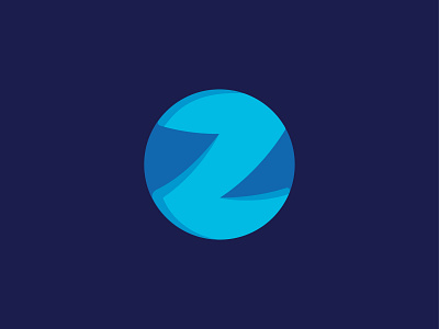 Z Logo blue branding design golden ratio graphic design illustation initial logo letter logo navy © merix yudantia