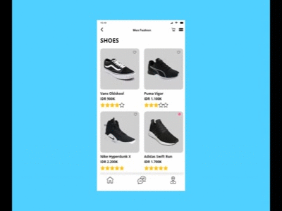 Sidebar Animation apps design branding clean clean ui design graphic graphic design illustration interface prototype shopping app sidebar sidebar menu ui ui ux design ui design ux web design © merix yudantia